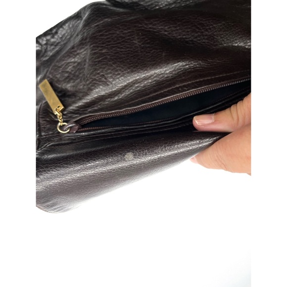 Borella Vintage Leather Handbag Germany Adjustable Shoulder Strap Crossbody Brow - Picture 6 of 10